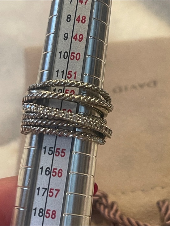 David Yurman Jewelry - David Yurman Multi-Band Silver-Tone Stackable Ring
